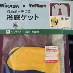 MIKASA×ハイキュー!! 冷感ケット 牛島若利