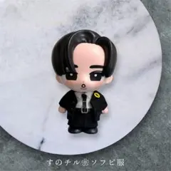すのチルソフビ用 着せ替え衣装 黒 - メルカリ