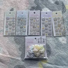 ちいかわベビー ミニミニぷっくりシール 5種 おしりもっちりフレークシール