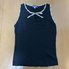 バーバリー　BLUE LABEL レディースタンクトップ　Mサイズ