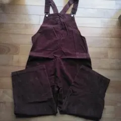 コーデュロイ サロペット