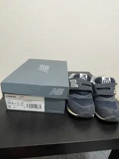New Balance 996 キッズシューズ 15.5cm ネイビー