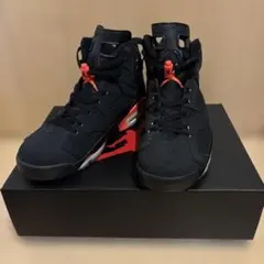 AIR JORDAN 6 RETRO BLACK/INFRARED 27cm