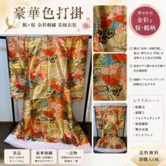 2026年最新】色打掛 中古の人気アイテム - メルカリ