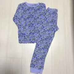 next お花柄パジャマ　ブルー系
