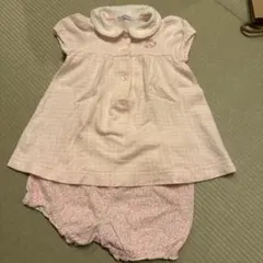 ファミリア　ピンクのチュニックとショートパンツのセットのサムネイル