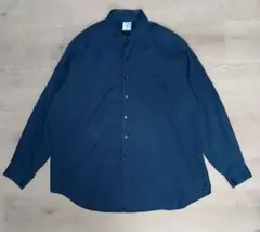 BROOKS BROTHERS ロングスリーブシャツ ネイビー コットン XLのサムネイル