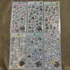 【正規品】水族館ボンボンドロップシール 6パックセット