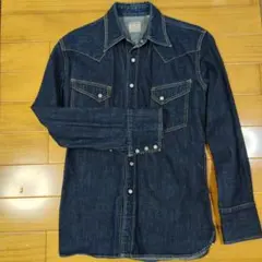 FLATHEAD ウォバッシュ デニムシャツ サイズ34 7014W - メルカリ