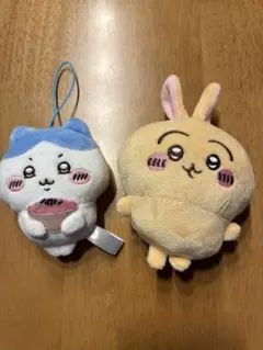 ちいかわ ハチワレ うさぎ ぬいぐるみ マスコット 2点セット
