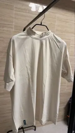 RUFUS ホワイト ハイネックシャツ