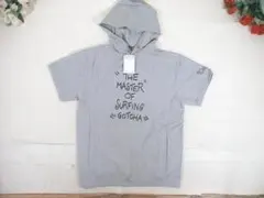 99842 新品タグ付　GOTCHA ガッチャ　半袖パーカー　グレー　M