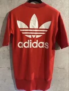 adidas originals リブ編みTシャツ Lサイズ