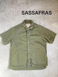 SASSAFRAS カーキーミリタリージャケットのサムネイル