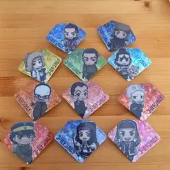 ゴールデンカムイ　プリズムバッジ　杉元佐一　アシリパ　白石　鶴見　尾形　他