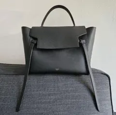 SALE！【三越購入】　CÉLINE ベルトバッグミニ　黒　セリーヌ　フィービー