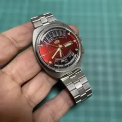 2026年最新】ORIENT 文字盤カラー：レッド メンズ 自動巻き時計の人気