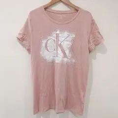 Calvin Klein Jeans CKロゴ Tシャツ XXL ピンク