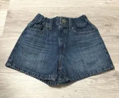 ユニクロ　デニムショートパンツ　キッズ　110cm