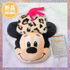 【新品タグ付き】ヒョウ柄　ミニー　ショルダーバッグ　ポシェット　リボン