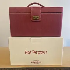 【希少・非売品】BEAMS　コラボ　ホットペッパー　限定　化粧品　バニティバッグのサムネイル