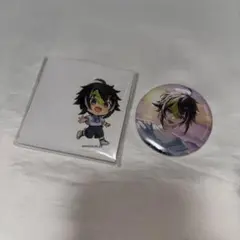 にじさんじ 海の家 くじ ステッカー 缶バッジ 伊波ライ