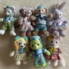 【お顔厳選】ダッフィー & フレンズ 7点 ぬいぐるみセット