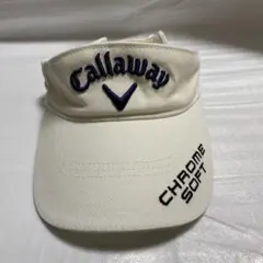 Callaway ホワイト バイザー