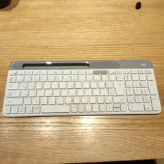 【美品】ロジクール キーボード　logicool K580 ホワイトのサムネイル