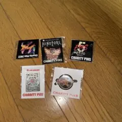 B'z 公式グッズ チャリティーピンズ(7点セット・おまけ付) B'z 公式グッズ チャリティーピンズ(7点セット・おまけ付) - メルカリ
