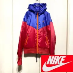 【良品】 NIKE 2トーン パフ フードジャケット