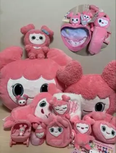 TWICE ふわもこおすわりぬいぐるみ GiGO 全9種フルコンプセット 2025年最新】twice gigo ふわもこおすわりぬいぐるみ コンプの