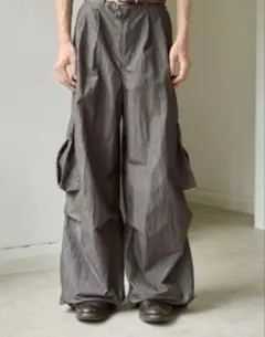 【完売品】【即日配送】Camphor wood カーゴパンツ　グレーブラウン　S