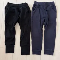 UNIQLO スウェットパンツ 110 2枚セット