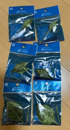 未開封新品　アートフラワー材料　葉　バラリーフ極小、小、大 セット 60枚