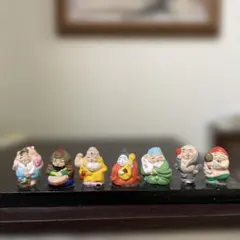 七福神 置物 ミニチュア 陶器製のサムネイル