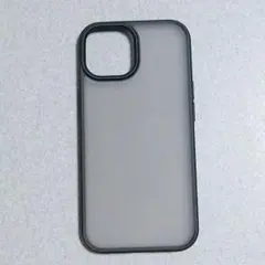 iPhone 15 用 ケース 滑り止め ブラック
