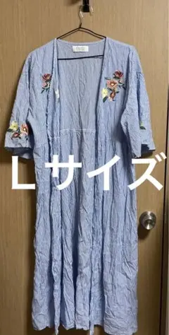 ❁⃘即購入⭕️ 古着 LOWRYSFARM ロングガウン 羽織 上着 アウター