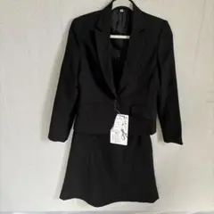 ニッセン　レディーススーツ上下　未使用　9号　黒　ブラック