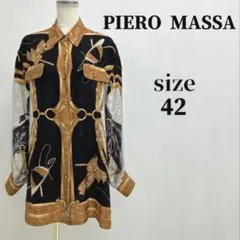 salterio seta pura italyシルク100%高級ワンピース - メルカリ