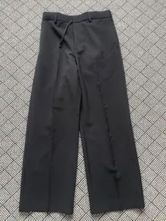 GU ワイドストレートスラックスBLACK Mサイズ