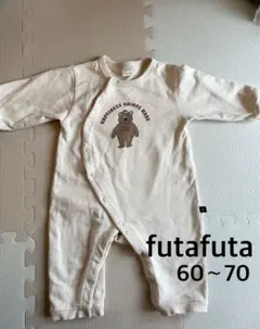 バースデイ futafuta クマ ロンパース 60~70