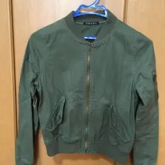 カーキ　レディスブルゾン