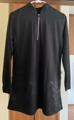 VANSPORTS裾切替えハーフZipマオカラーチュニック　L サイズ