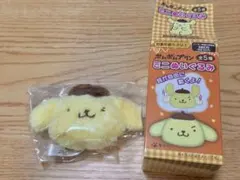 一部コンビニ限定 ポムポムプリン ミニぬいぐるみ ウインク 30周年