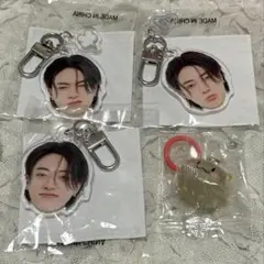 TREASURE ハルト 顔アクキー 喜怒哀 ruru めじるしアクセサリー