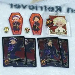 棺型缶バッジ ペンチャーム アクリルキーホルダー メタルカード カリム ジャミル