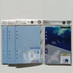 amifa A5 カスタムノート リフィル シール台紙 インデックス　シール帳