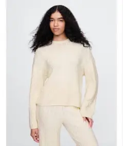 GAP ニット セーター CashSoft カシミヤタッチ ケーブルニット