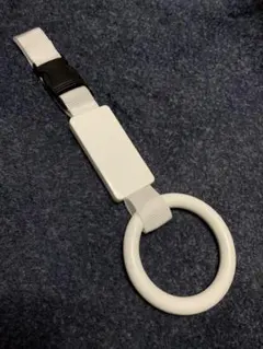 つりわ　つり輪　吊り輪　つりかわ　つり革　吊り革　ホワイト　白色　開封済み未使用